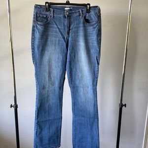 Tall Old Navy Curvy bootcut jeans